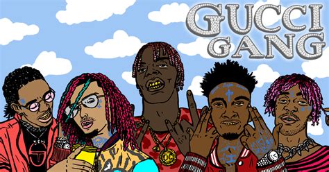 gucci gang base|what gucci gang mean.